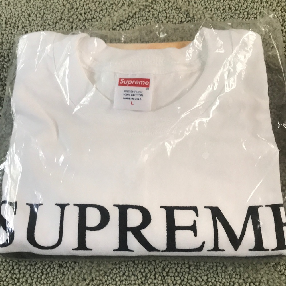 Supreme still life tee